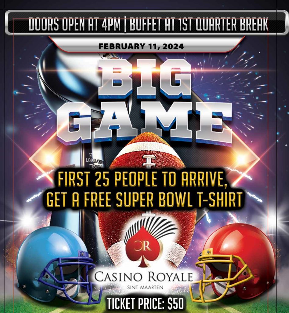 superbowl 2024 at casino royale in st maarten